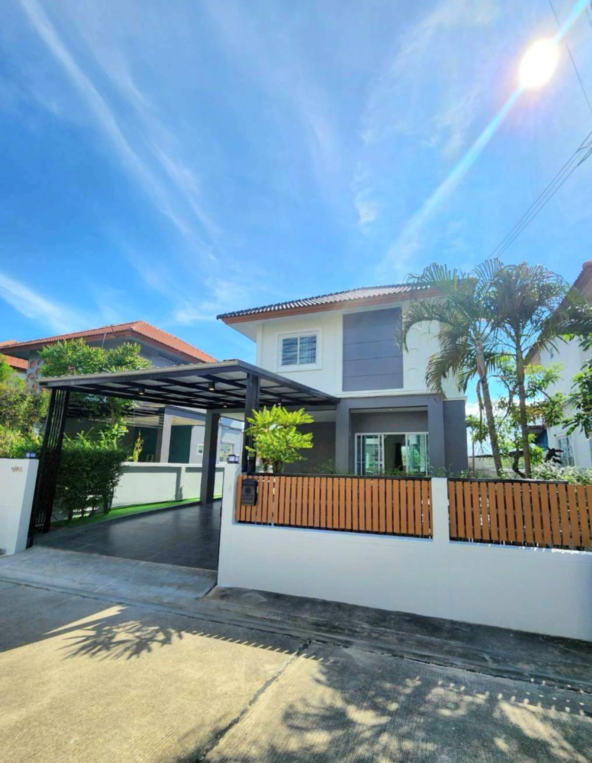 For SaleHouseRama5, Ratchapruek, Bangkruai : For Sale House , Bangkok Garden , wide frontage , newly renovated , Sala Klang , Bang Kruai , Nonthaburi , CX-132843