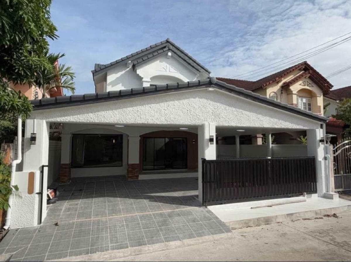 For SaleHouseEakachai, Bang Bon : For Sale House , Phetmonthon Green Bangbon 5 , wide frontage , newly renovated , Nong Khaem , Nong Khaem , Bangkok , CX-133046