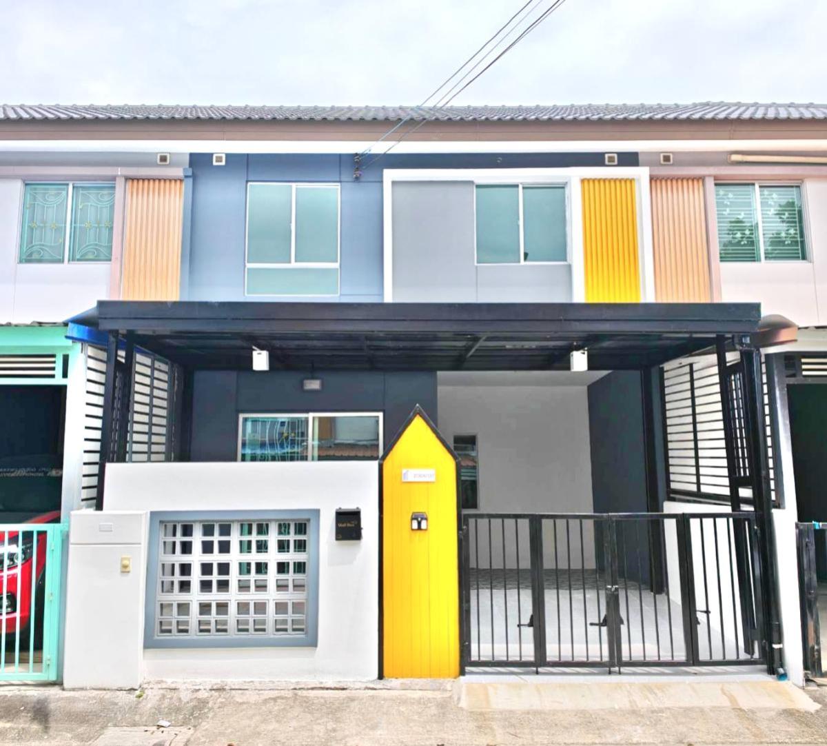 ขายทาวน์โฮมสมุทรปราการ สำโรง : ขายทาวน์เฮ้าส์/ทาวน์โฮม  บ้านพฤกษา 106 บางปู - ตำหรุ 2 หน้ากว้าง รีโนเวทใหม่ บางปูใหม่ เมืองสมุทรปราการ สมุทรปราการ CX-132818