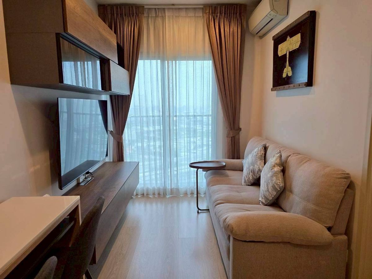 For SaleCondoRatchadapisek, Huaikwang, Suttisan : Noble Revolve Ratchada condo for sale, beautiful room with 1 bedroom, 1 water
