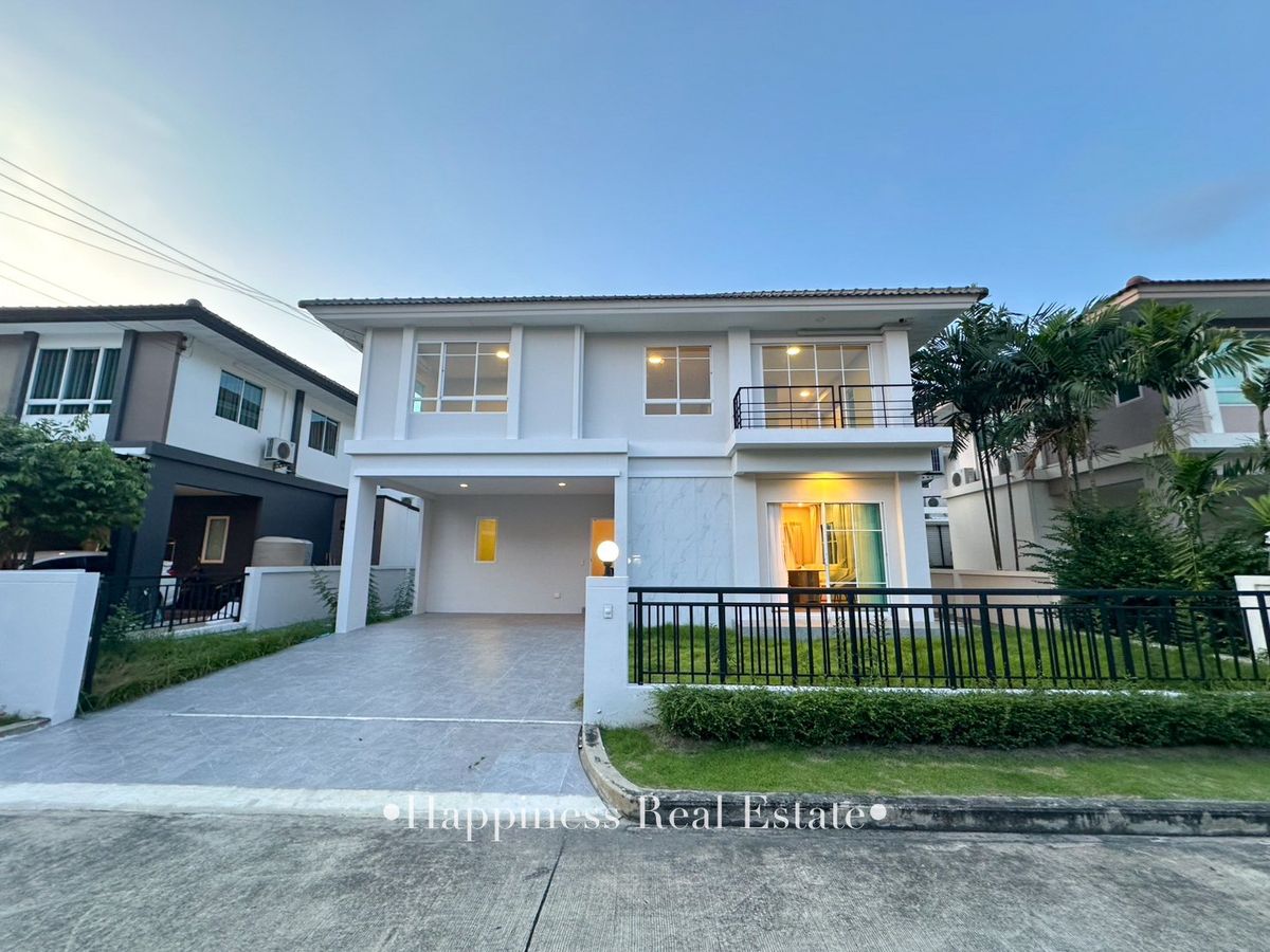 ขายบ้านปทุมธานี รังสิต ธรรมศาสตร์ : 🏡✨ ปรับลดราคา ‼️บ้านเดี่ยวตกแต่งใหม่ ในโครงการคุณภาพ ไลฟ์ บางกอกบูเลอวาร์ด รังสิต คลอง 3