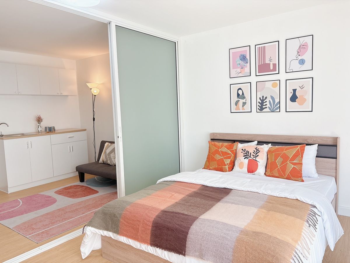 ขายคอนโดลาดพร้าว101 แฮปปี้แลนด์ : 🔖ผ่อน 5000 ถูกกว่าเช่า เฟอร์ครบ พร้อมอยู่ สินเชื่อฟรี | 🚅𝗠𝗥𝗧ลาดพร้าว𝟭𝟬𝟭  | 𝗖𝗶𝘁𝘆 𝗩𝗶𝗹𝗹𝗮| ลาดพร้าว 𝟭𝟯𝟬