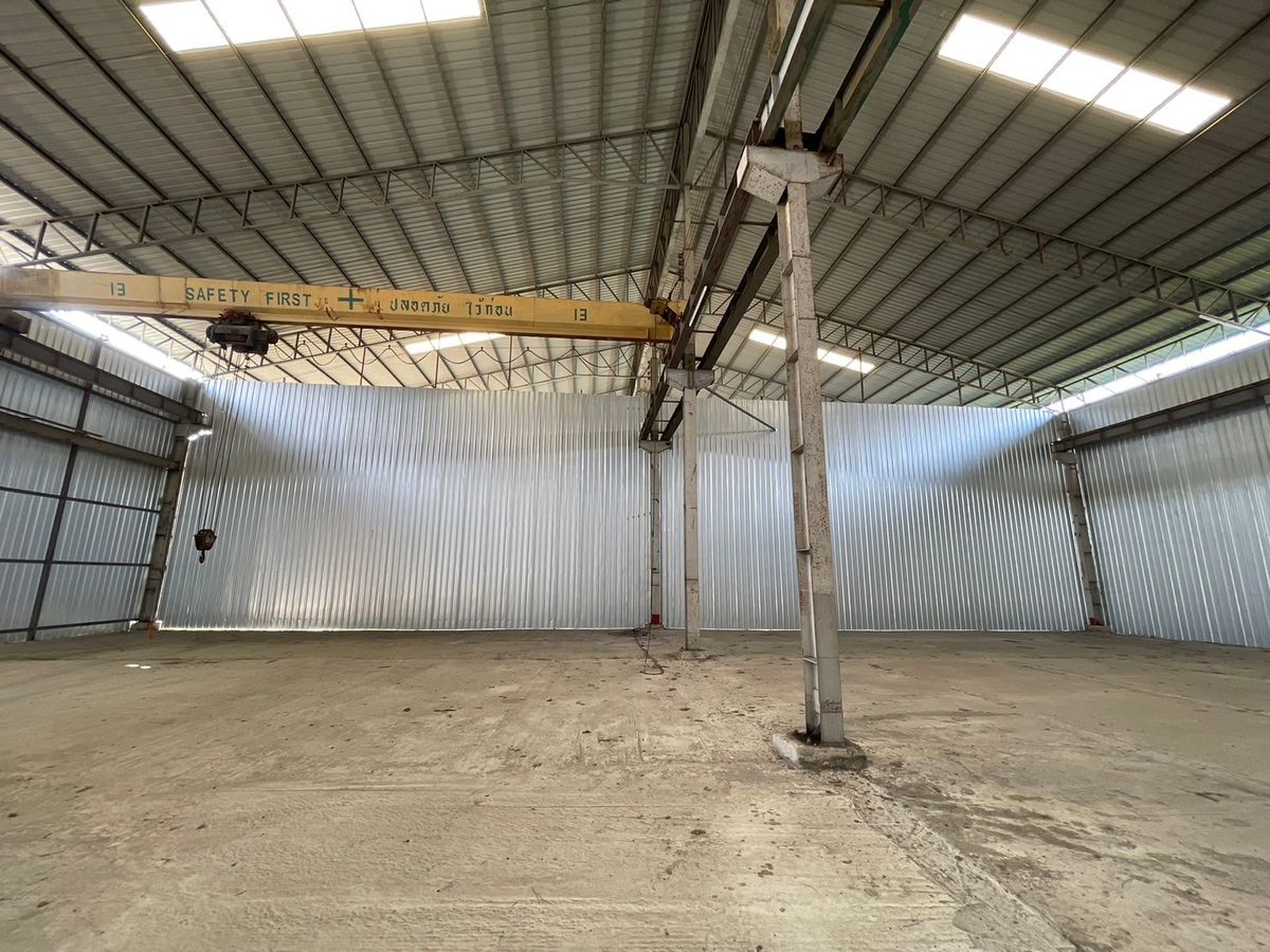 ให้เช่าโกดังมหาชัย สมุทรสาคร : 🏭 ให้เช่าโกดัง/โรงงานทำเลทอง พระราม 2  โกดังขนาดใหญ่ 2,500 ตร.ม.