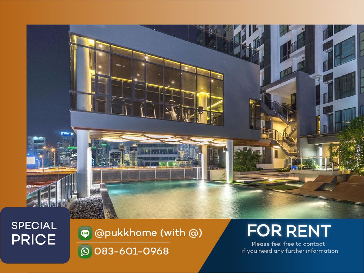 For RentCondoRama9, Petchburi, RCA : Rhythm Asoke | 2 bedrooms ✨ Best Price ✨ 📩 Line: @pukkhome (with @)