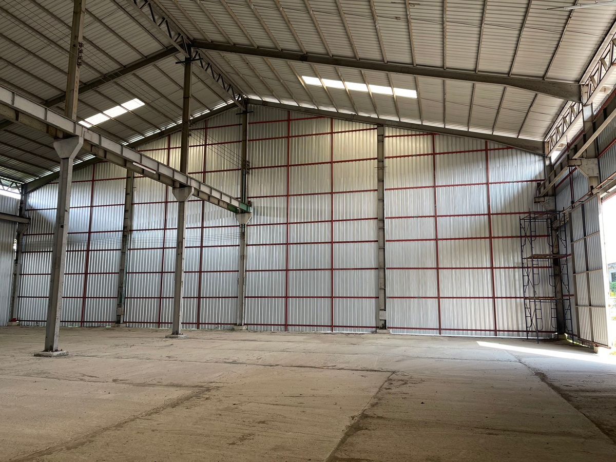 ให้เช่าโกดังมหาชัย สมุทรสาคร : 🏭 ให้เช่าโกดัง/โรงงานทำเลทอง พระราม 2  โกดังขนาดใหญ่ 2,500 ตร.ม.