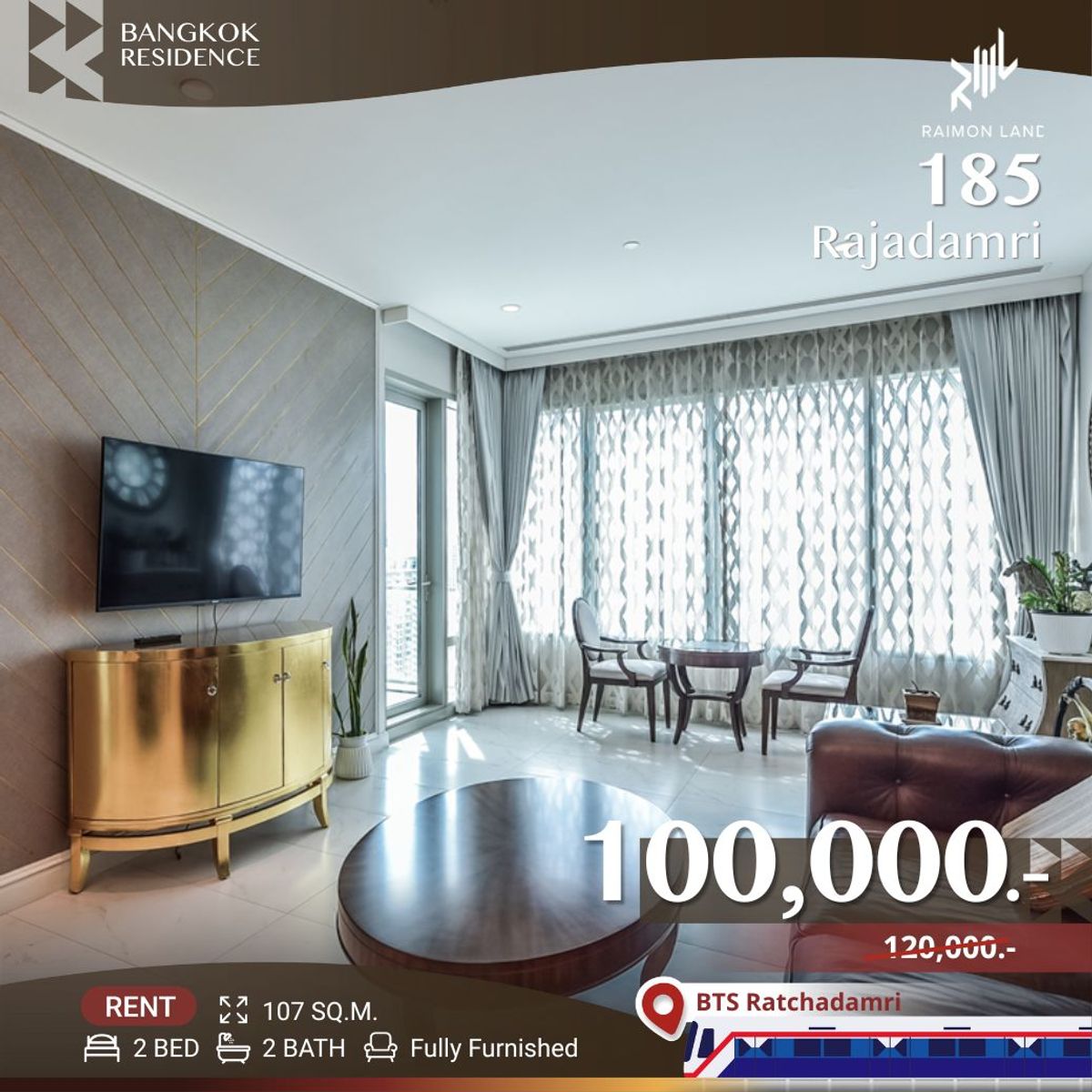 ให้เช่าคอนโดวิทยุ ชิดลม หลังสวน : 185 Rajadamri ✨ 𝐒𝐭𝐮𝐧𝐧𝐢𝐧𝐠 𝐂𝐨𝐫𝐧𝐞𝐫 𝐔𝐧𝐢𝐭 𝐰𝐢𝐭𝐡 𝐒𝐩𝐨𝐫𝐭 𝐂𝐥𝐮𝐛 𝐕𝐢𝐞𝐰 💫 ใกล้ BTS ราชดำริ