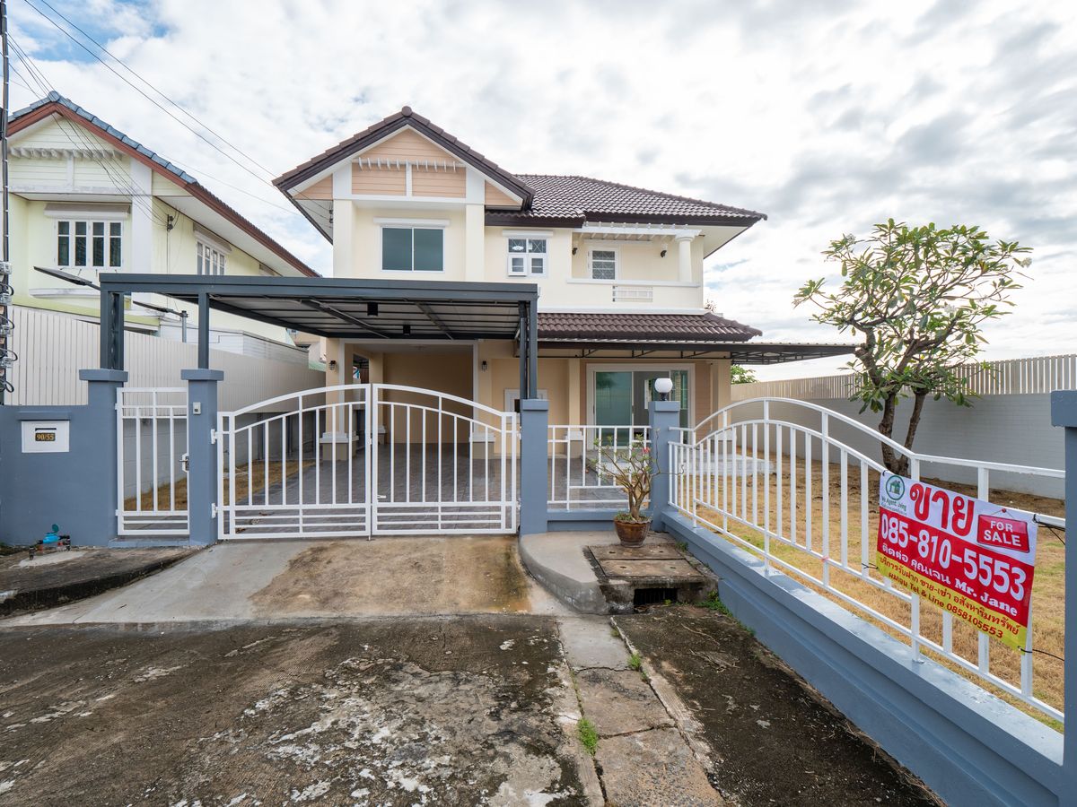 For SaleHouseNonthaburi, Bang Yai, Bangbuathong : House for sale in the rear rim renovated new 58 sq.m., 3 bedrooms, 2 bathrooms, Jirakan Village 1, Bang Kruai Sai Noi, Bang Bua Thong, Nonthaburi