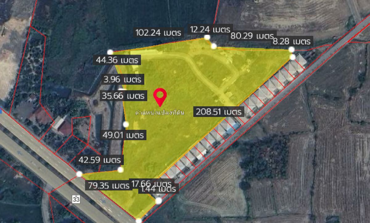 For SaleLandNakhon Nayok : Land for sale, high potential Next to the Yai Suwannasak Road, Nakhon Nayok - Suitable for developing projects/long -term investment