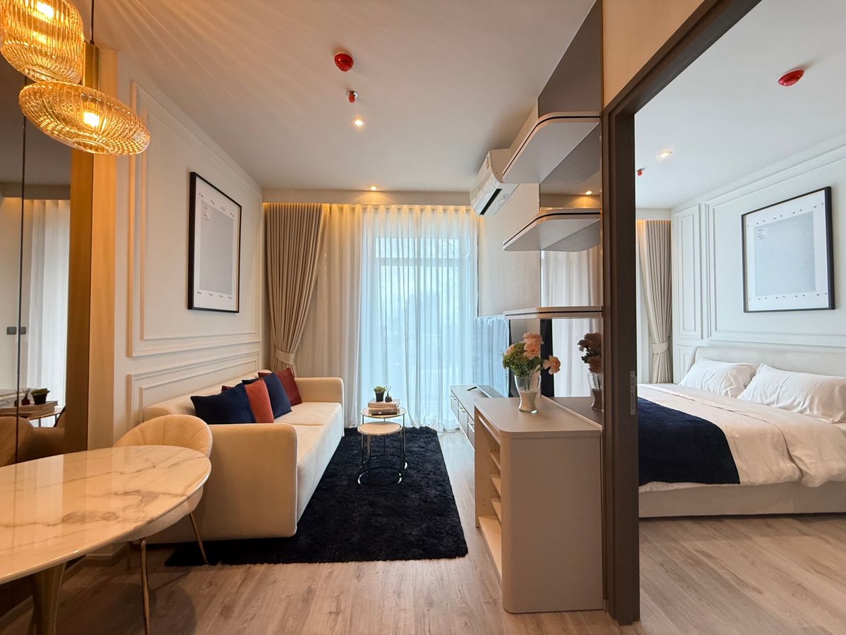 For RentCondoSukhumvit, Asoke, Thonglor : 🔥 Brand New! 1 Bedroom for RENT 38,000 BAHT at Rhythm Ekkamai Estate 🔥
