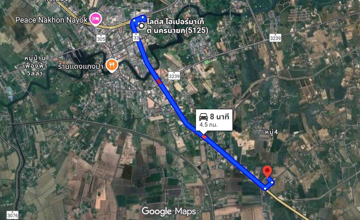 For SaleLandNakhon Nayok : Land for sale, high potential Next to the Yai Suwannasak Road, Nakhon Nayok - Suitable for developing projects/long -term investment