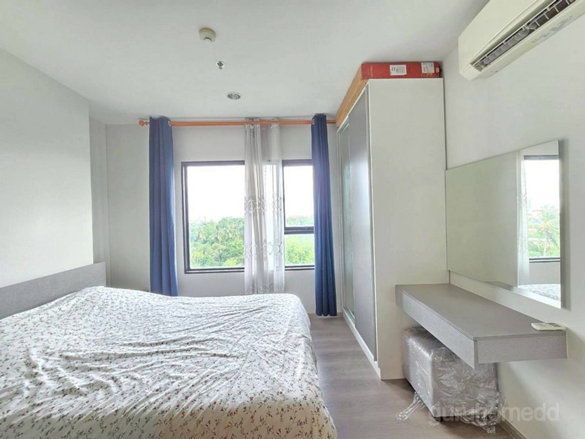 ขายคอนโดท่าพระ ตลาดพลู วุฒากาศ : ขายห้องชุด Aspire Sathorn Taksin คอปเปอร์โซน ห้องขนาด 26.65 ตรม ชั้น 7 ห้องไม่เคยอยู่ เสมือนห้องใหม่ - ghd000746