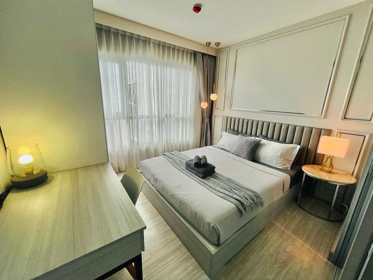 For RentCondoChaengwatana, Muangthong : 🏡 🌳โครงการ : แอสปาย งามวงศ์วาน
• ขนาด : 28 ตร.ม.
•ชั้น : 26 ตึก S 
💰 ราคาเช่า : 10,000 บาท/เดือน 

