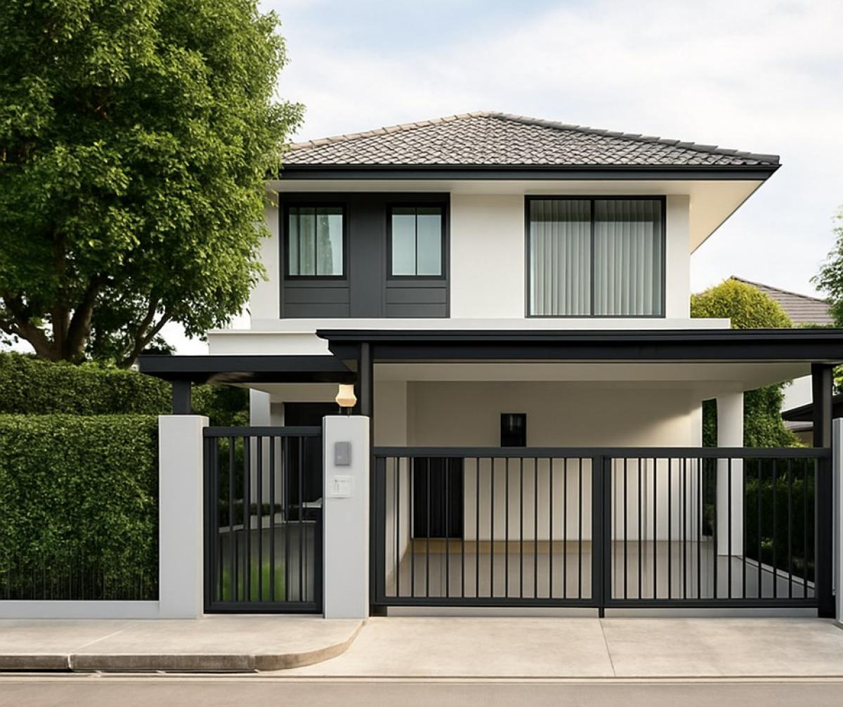 For RentHouseBangna, Bearing, Lasalle : Luxury 4 Bed 4 Bath Home at Mantana Bangna km.7 for Rent 110,000 THB/month