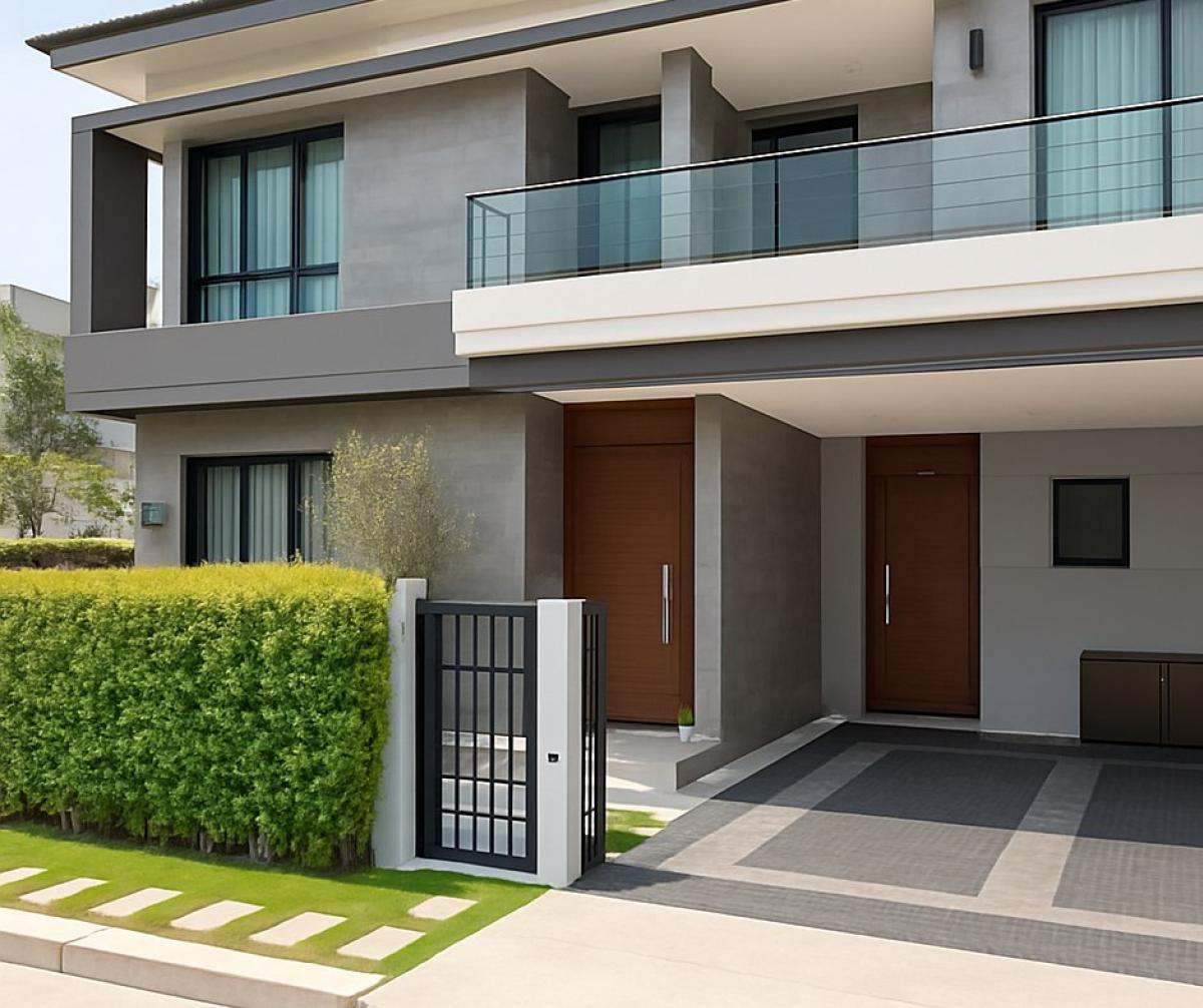 For SaleHouseBangna, Bearing, Lasalle : For Sale & Rent The City Bangna 4 Bed 5 Bath near Mega Bangna. For rent 200,000 THB, for sale 29.9 million THB, with furniture and electrical appliances.