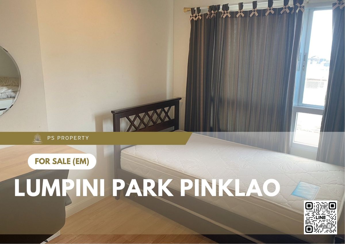 For SaleCondoPinklao, Charansanitwong : Urgent sale 📍 Lumpini Park Pinklao 📍 Fully furnished and equipped, near MRT Blue Line