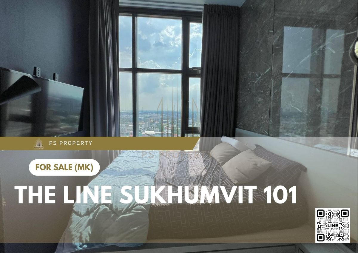 ขายคอนโดอ่อนนุช อุดมสุข : ขายด่วน 📍 THE LINE Sukhumvit 101 📍 ใกล้ BTS ปุณณวิถี เฟอร์นิเจอร์ และ เครื่องใช้ไฟฟ้าครบ 