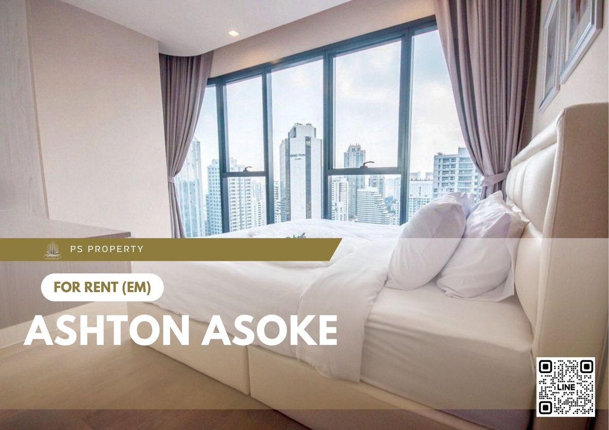 ให้เช่าคอนโดสุขุมวิท อโศก ทองหล่อ : ให้เช่า 📍 Ashton Asoke  📍 เฟอร์นิเจอร์ และ เครื่องใช้ไฟฟ้าครบ ใกล้ BTS อโศก