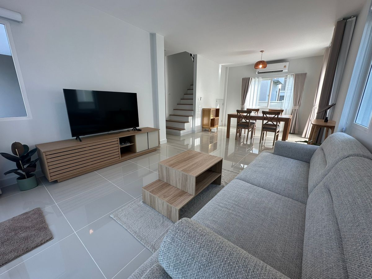 For RentSamut Prakan,Samrong : K-6565 for rent! Detached house, Grand Pleno, Mega Bangna, ready to be near Bangna