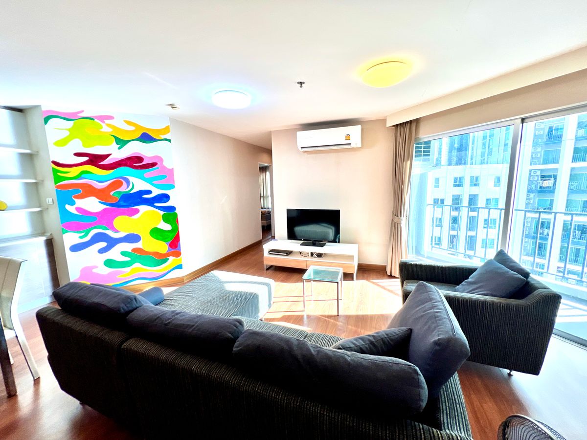 For SaleCondoRama9, Petchburi, RCA : 🔥 Best Price🔥 100SQM 2 BED 2 Bath