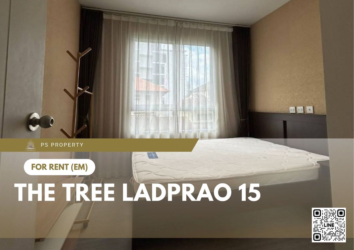 For RentCondoLadprao, Central Ladprao : For rent ✨ The Tree Ladprao 15 ✨ Fully furnished and equipped, near MRT Lat Phrao