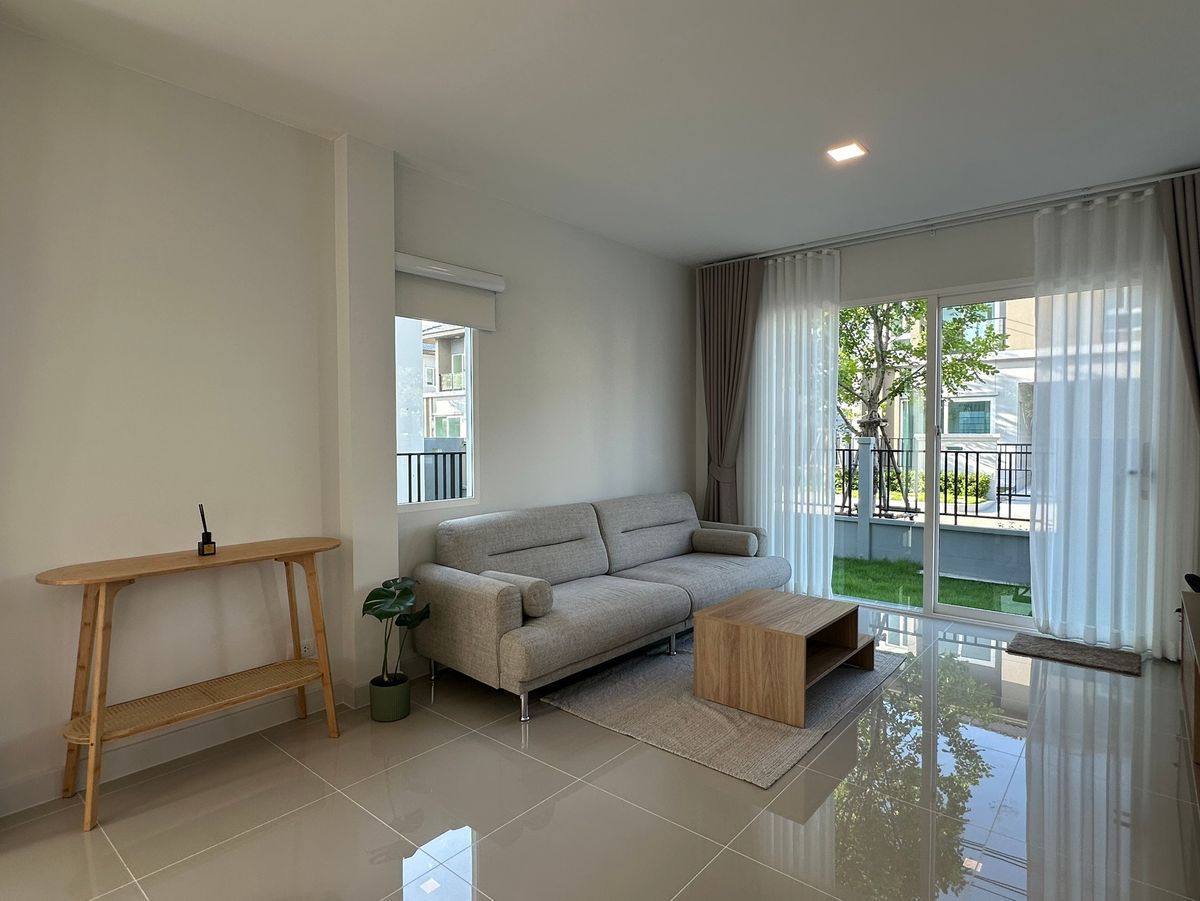 For RentSamut Prakan,Samrong : K-6565 for rent! Detached house, Grand Pleno, Mega Bangna, ready to be near Bangna