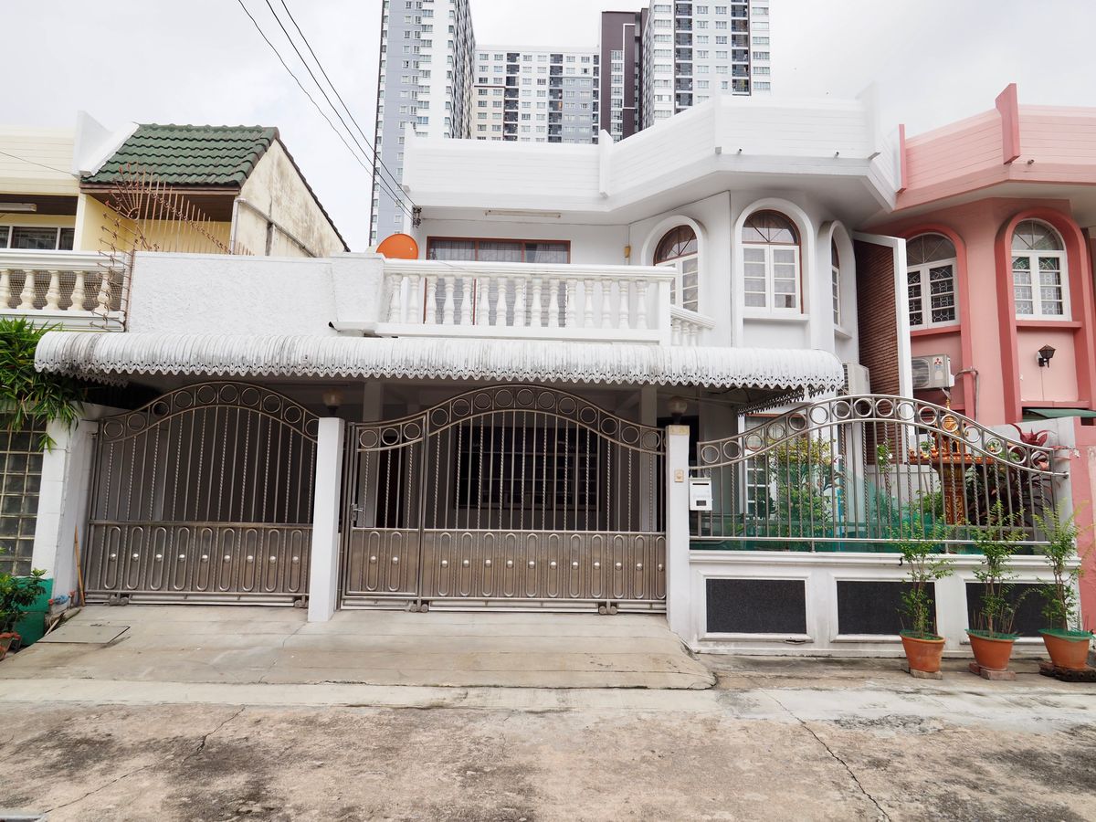 For SaleHouseRama3 (Riverside),Satupadit : Single house for sale in a housing estate, Rama 3 – Soi Nonsi area