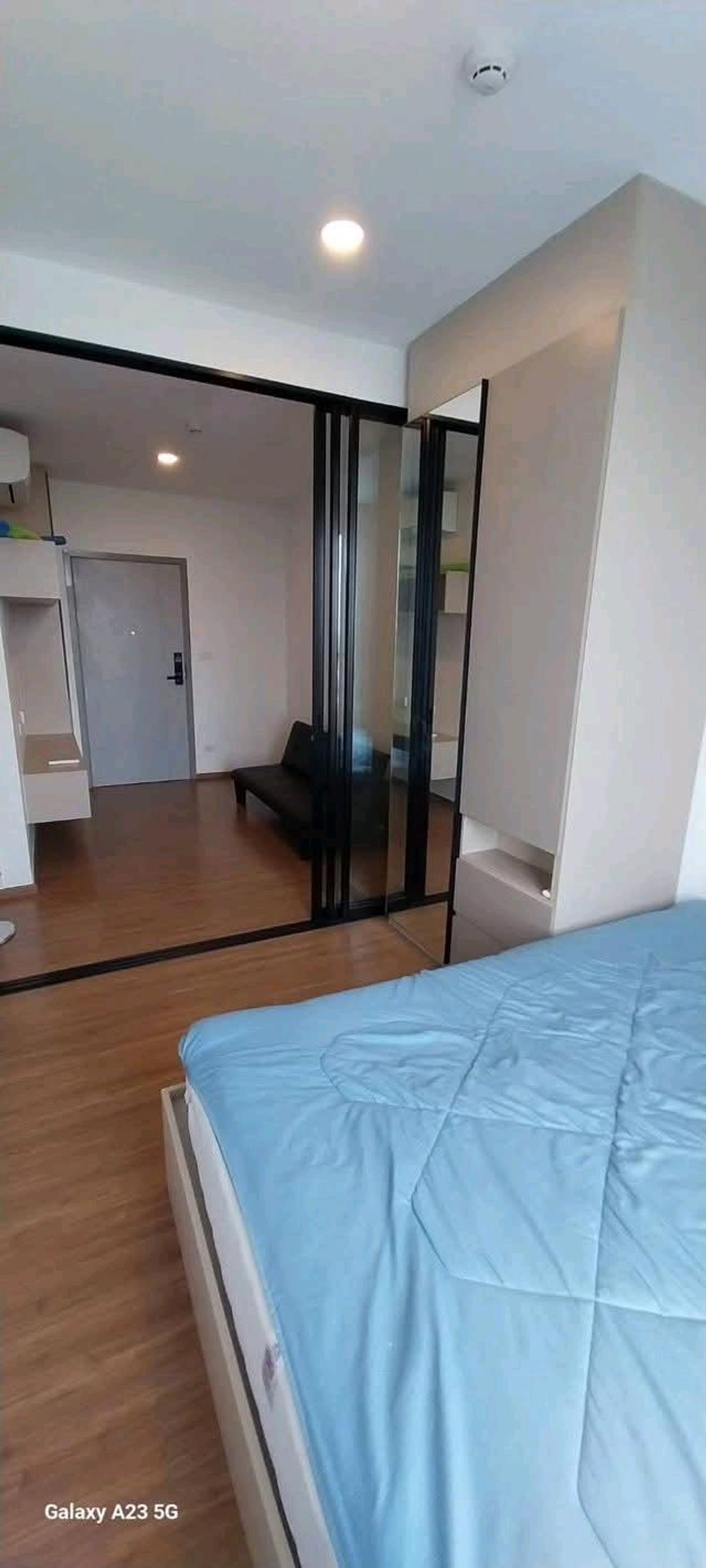 For RentCondoMin Buri, Romklao : Condo for rent, The Origin, Ramkhamhaeng, 209, beautiful room with complete furniture electrical appliances.