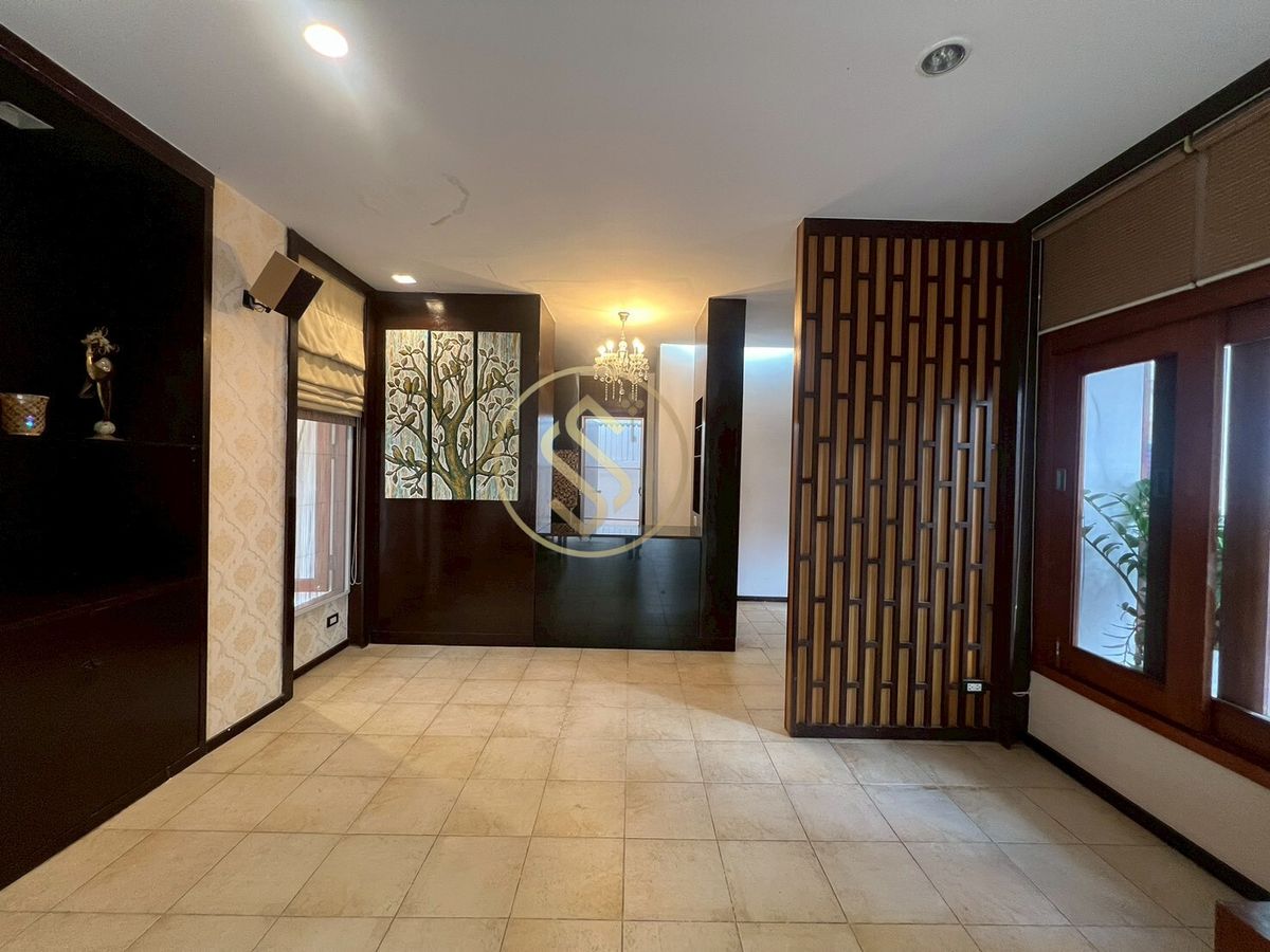 For SaleHouseNawamin, Ramindra : House for sale, Noble Vanawa Watcharapol, 2 -story detached house, Tropical Modern style, good atmosphere, shady, quiet