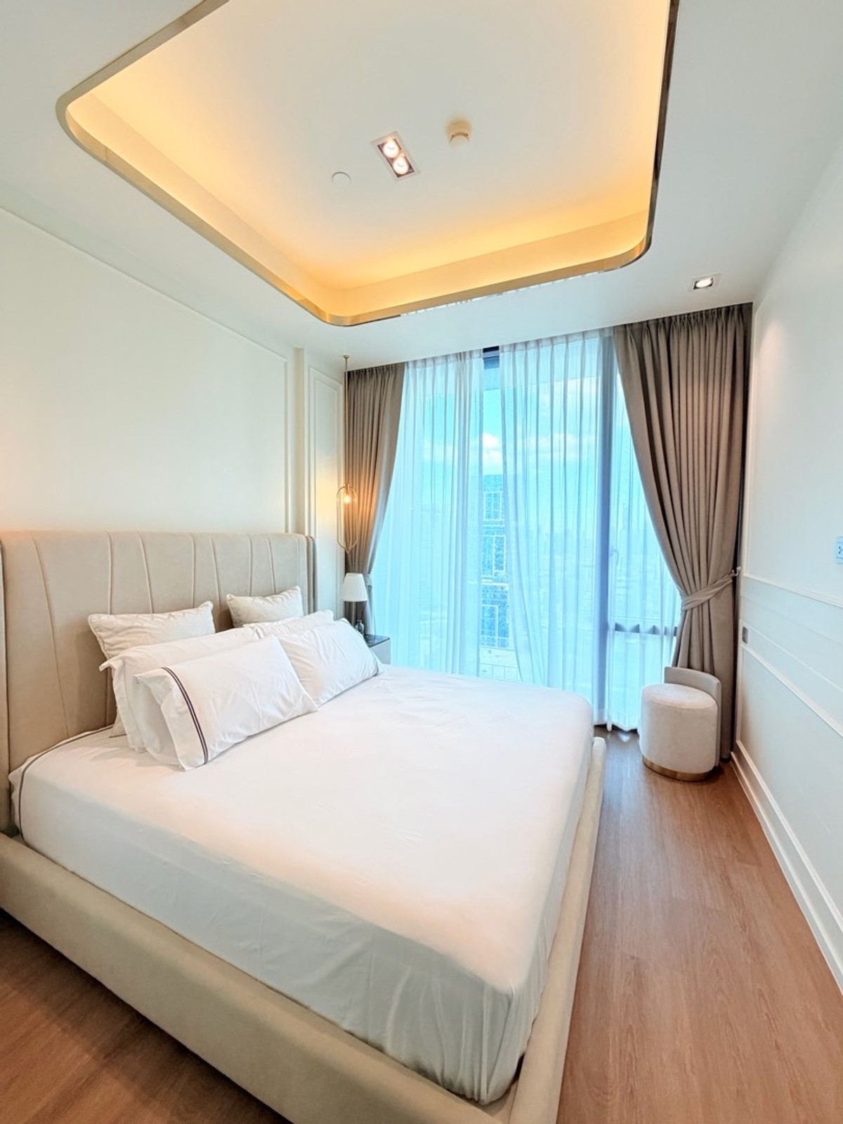 For RentCondoWitthayu, Chidlom, Langsuan, Ploenchit : 💎 28 Chidlom – Luxury 1BR, High Floor, City View, Only 55K!