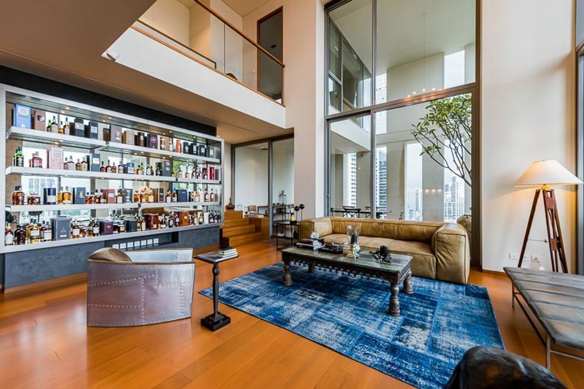 For RentCondoSathorn, Narathiwat : LUXURY 3-BEDROOM DUPLEX @ THE SUKHOTHAI RESIDENCES