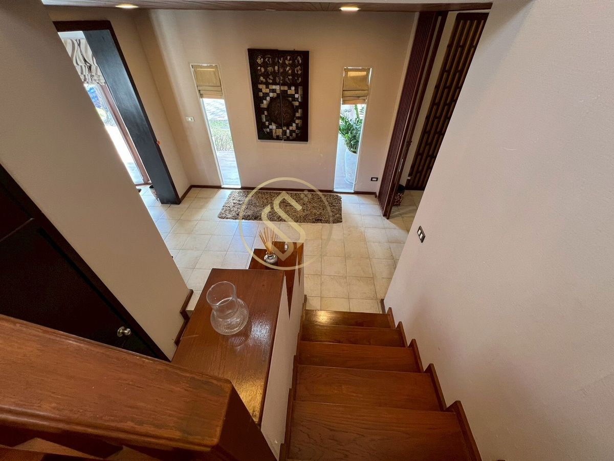 For SaleHouseNawamin, Ramindra : House for sale, Noble Vanawa Watcharapol, 2 -story detached house, Tropical Modern style, good atmosphere, shady, quiet