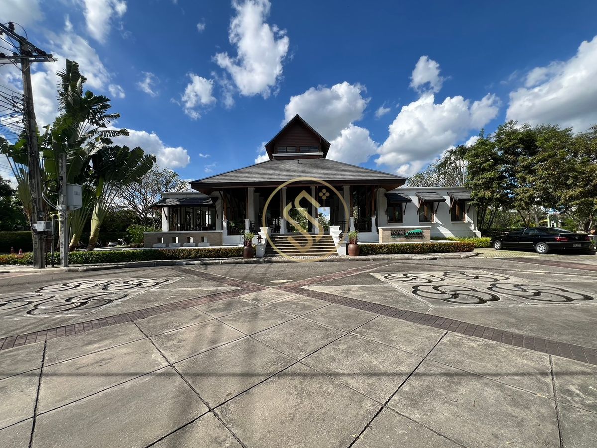 For SaleHouseNawamin, Ramindra : House for sale, Noble Vanawa Watcharapol, 2 -story detached house, Tropical Modern style, good atmosphere, shady, quiet