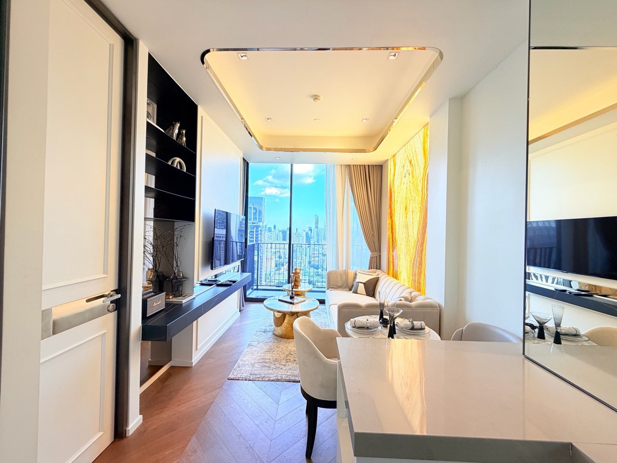 For RentCondoWitthayu, Chidlom, Langsuan, Ploenchit : 💎 28 Chidlom – Luxury 1BR, High Floor, City View, Only 55K!