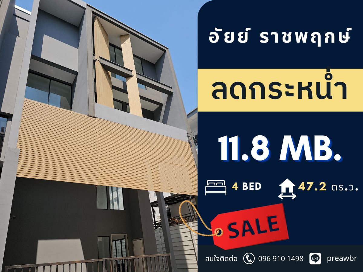 For SaleTownhomeRama5, Ratchapruek, Bangkruai : 🔥 Selling loss 🔥 Ai Rachaphruek Project in Nonthaburi area near the expressway @11.8 MB