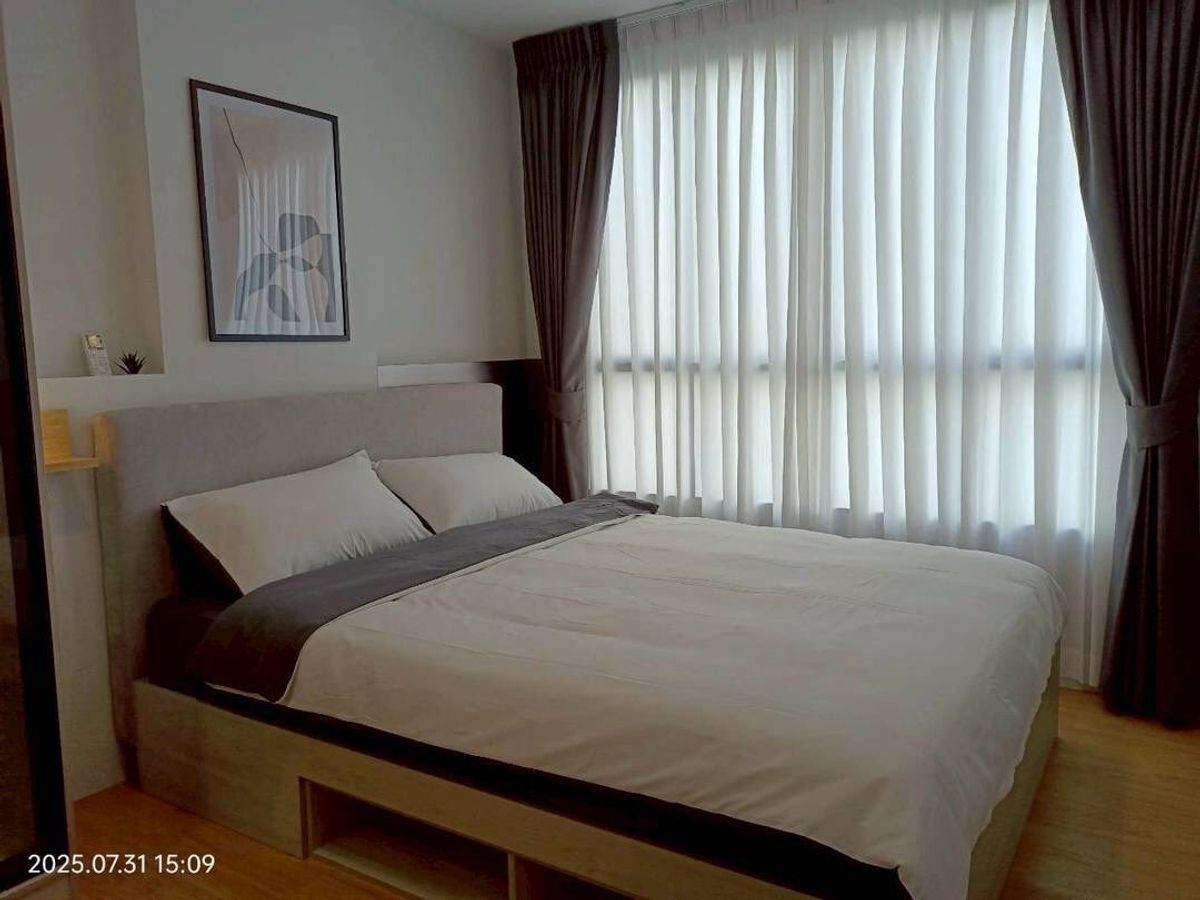 ให้เช่าคอนโดปทุมธานี รังสิต ธรรมศาสตร์ : 🏡 ให้เช่าคอนโด Atmoz Kanaal รังสิต | ห้องมุม 1 Bed Extra | เฟอร์ครบ ใกล้ ม.รังสิต + Future Park | 15,000 บ./ด.