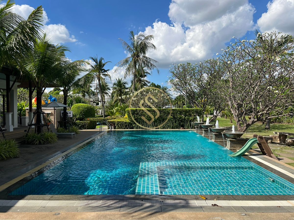 For SaleHouseNawamin, Ramindra : House for sale, Noble Vanawa Watcharapol, 2 -story detached house, Tropical Modern style, good atmosphere, shady, quiet