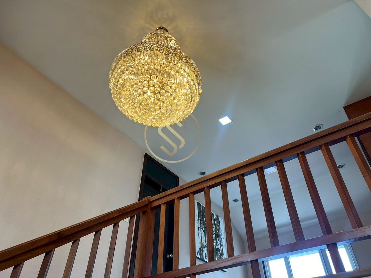 For SaleHouseNawamin, Ramindra : House for sale, Noble Vanawa Watcharapol, 2 -story detached house, Tropical Modern style, good atmosphere, shady, quiet