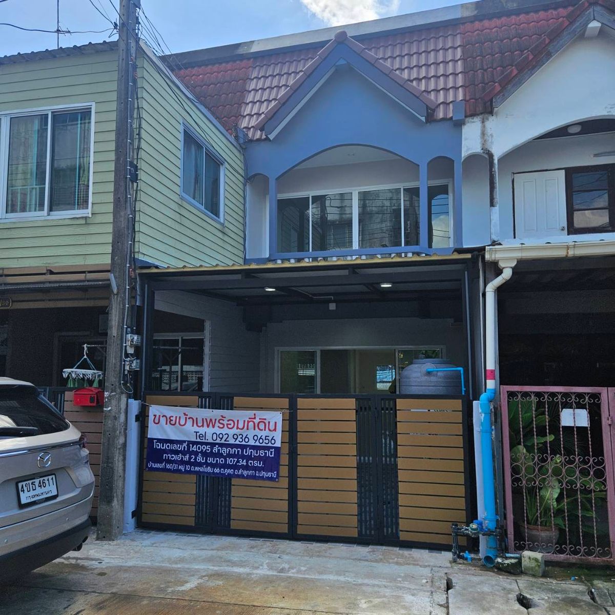 ขายทาวน์โฮมปทุมธานี รังสิต ธรรมศาสตร์ : ประกาศขายบ้าน 2 ชั้น ทำเลทอง คูคต-พหลโยธิน  เจ้าของรีโนเวทเอง  พร้อมเข้าอยู่