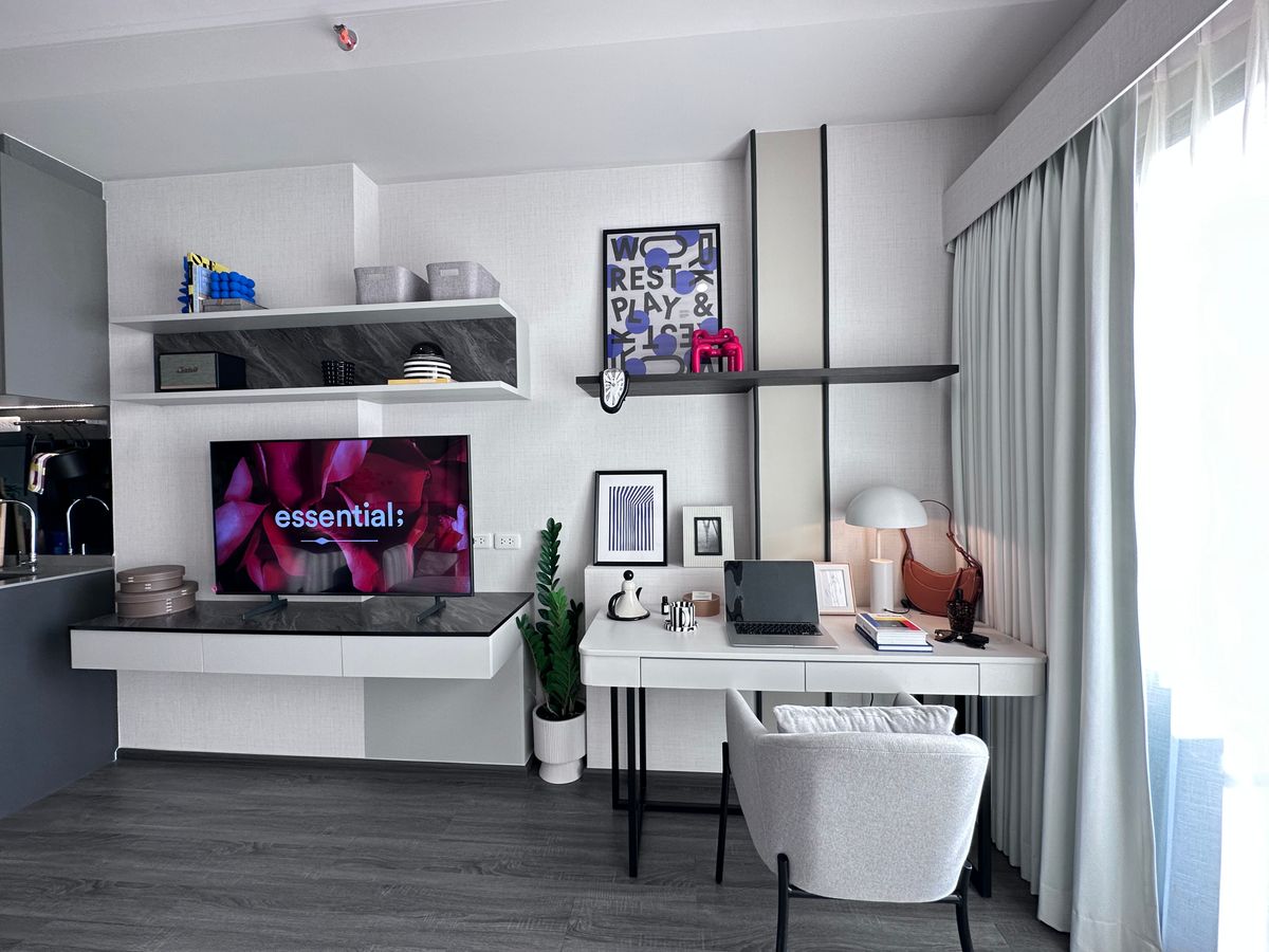 For SaleCondoKhlongtoei, Kluaynamthai : Sell ​​Ideo Sukhumvit Project-Rama 4 There are many rooms to choose from. Ready to receive a special promotion behind the house