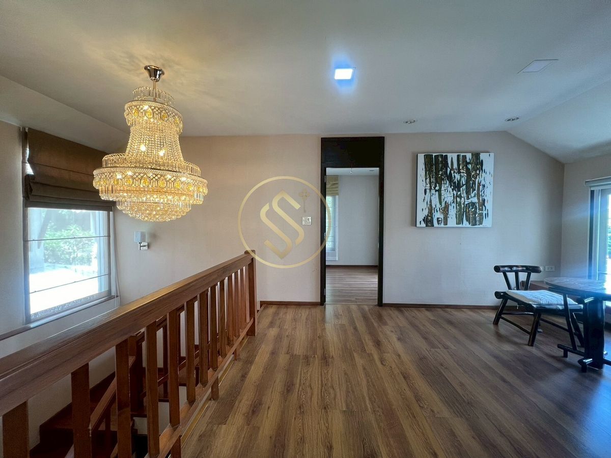 For SaleHouseNawamin, Ramindra : House for sale, Noble Vanawa Watcharapol, 2 -story detached house, Tropical Modern style, good atmosphere, shady, quiet