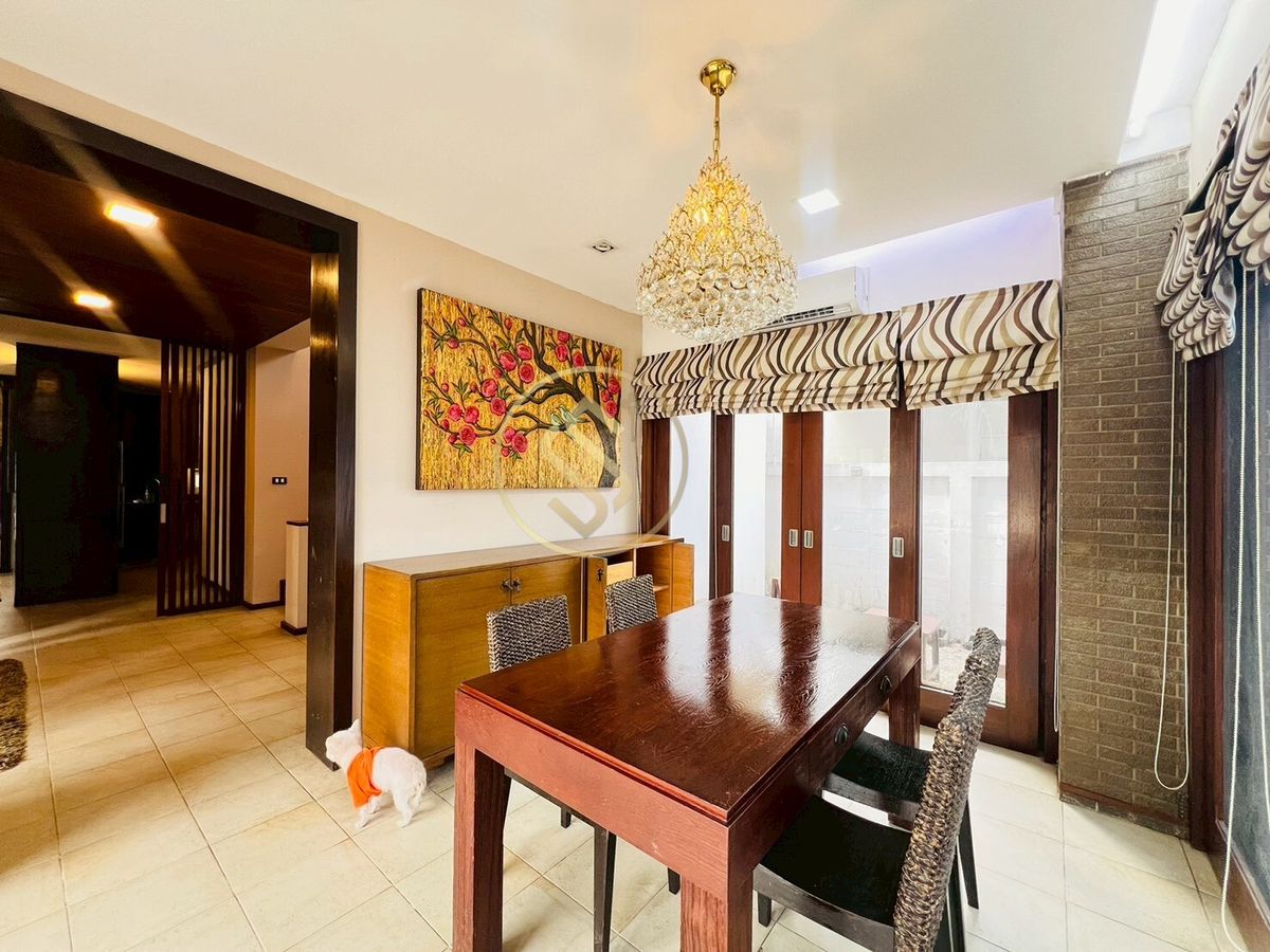 For SaleHouseNawamin, Ramindra : House for sale, Noble Vanawa Watcharapol, 2 -story detached house, Tropical Modern style, good atmosphere, shady, quiet