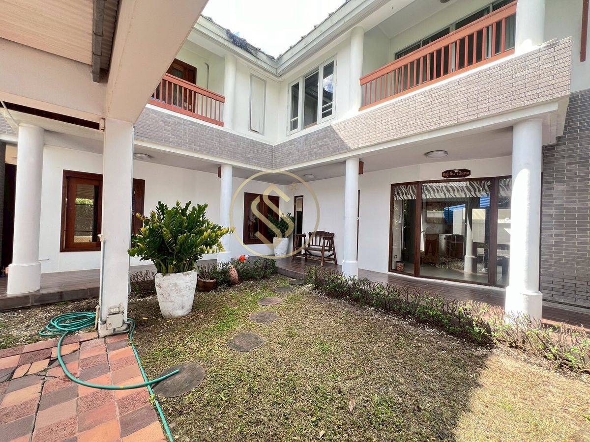For SaleHouseNawamin, Ramindra : House for sale, Noble Vanawa Watcharapol, 2 -story detached house, Tropical Modern style, good atmosphere, shady, quiet