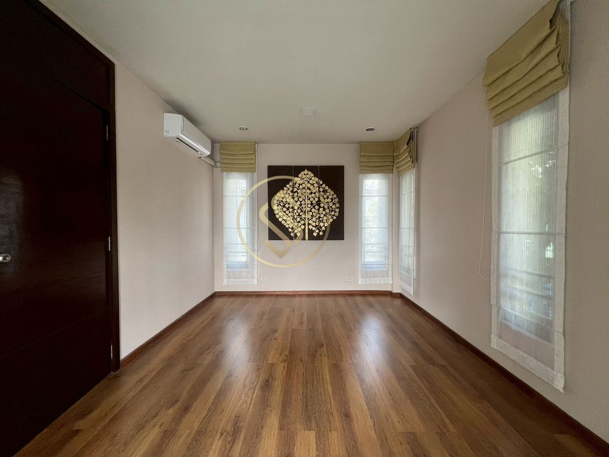 For SaleHouseNawamin, Ramindra : House for sale, Noble Vanawa Watcharapol, 2 -story detached house, Tropical Modern style, good atmosphere, shady, quiet