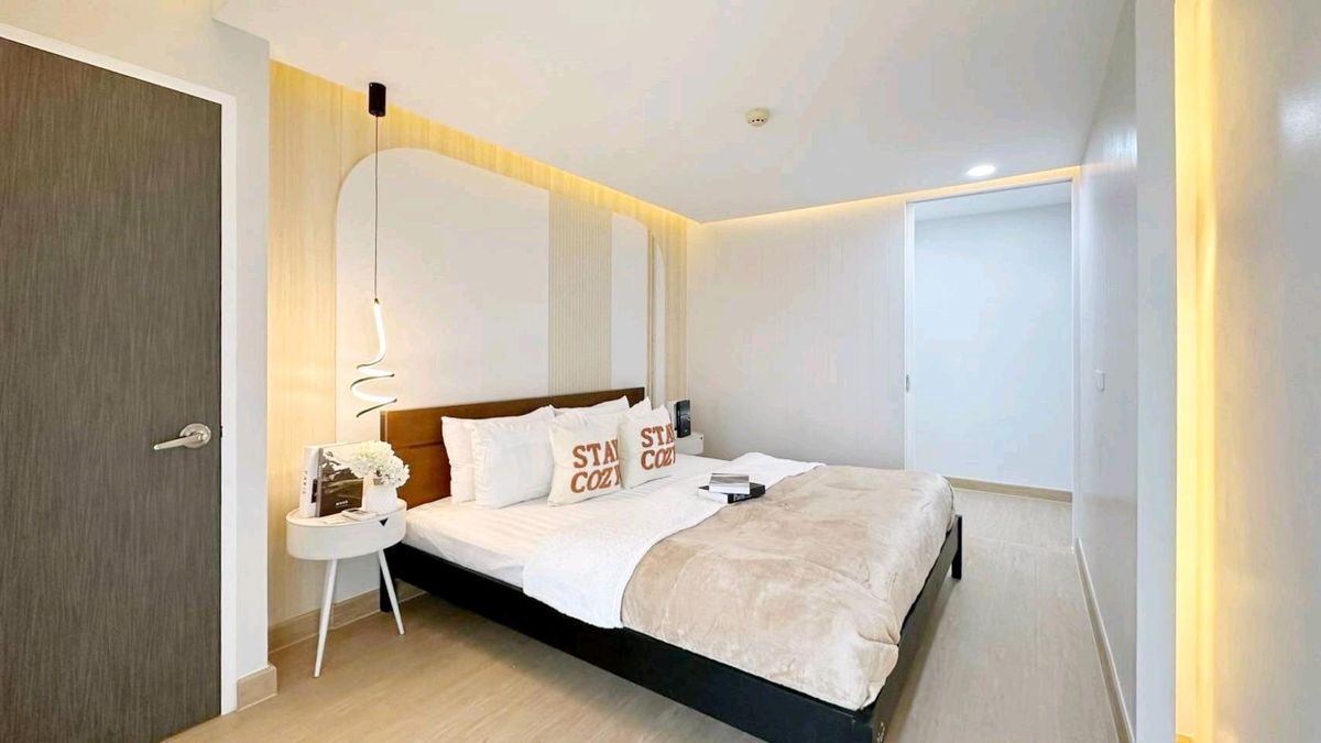 For SaleCondoRatchadapisek, Huaikwang, Suttisan : 💥 Located in a condo but comfortable like a house! Large central room 🚅MRT Huai Khwang just reach 📌 Project: Supalai City Resort-Huai City Resort Ratchada-Huaykwang 🌳