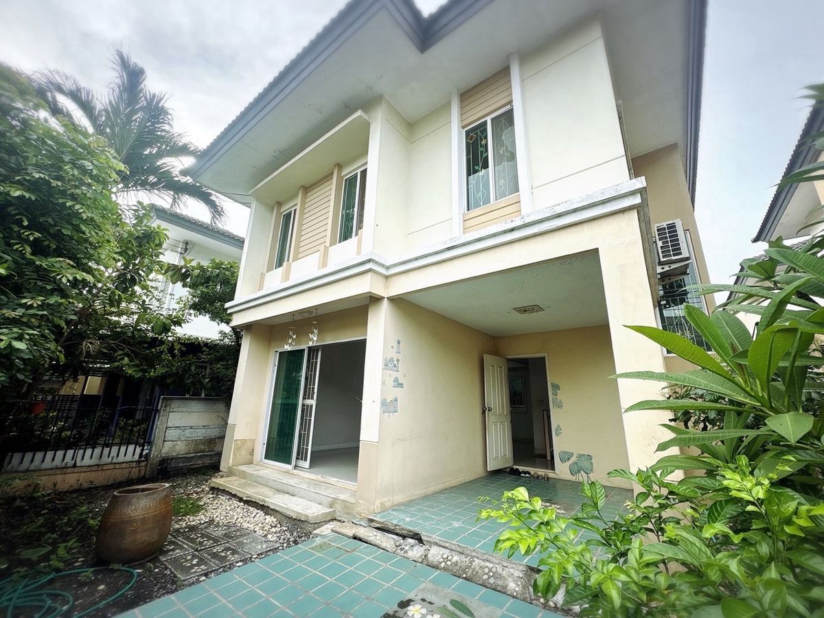 ขายบ้านลาดกระบัง สุวรรณภูมิ : โครงการ พฤกษา วิลเลจ 27