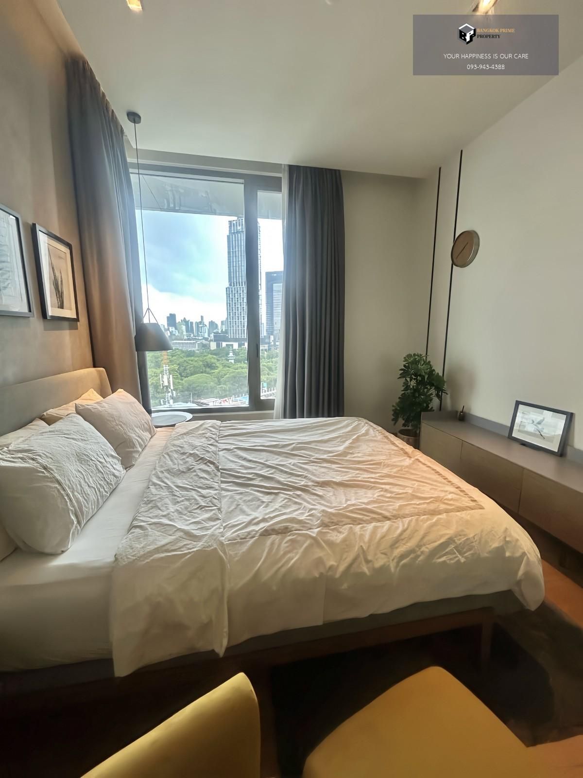 ให้เช่าคอนโดสีลม ศาลาแดง บางรัก : Saladaeng One | 🏙️ Fully furnished luxury condo with stunning city view in Langsuan #2025100612214
