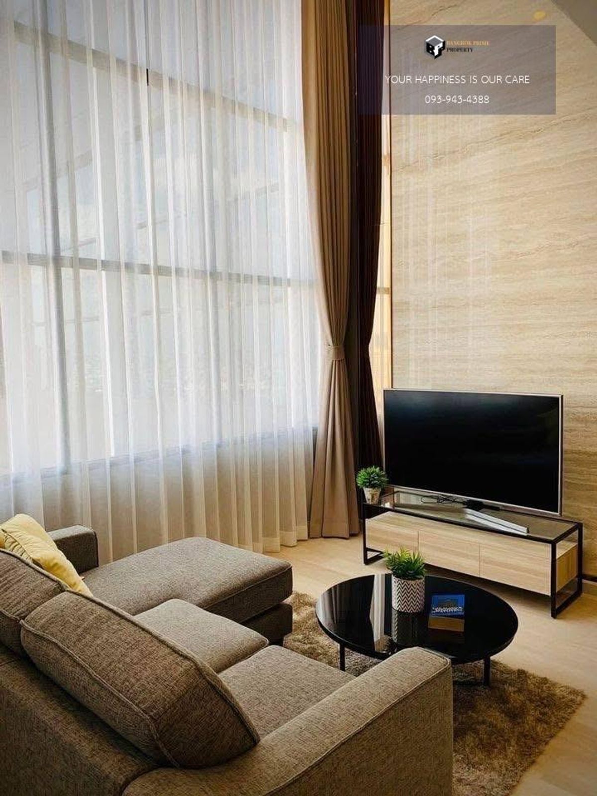 ขายคอนโดสาทร นราธิวาส : Knightsbridge Prime Sathorn | Luxurious 1-Bedroom, fully furnished in elegant white & gold 🏙️ #2025100712242