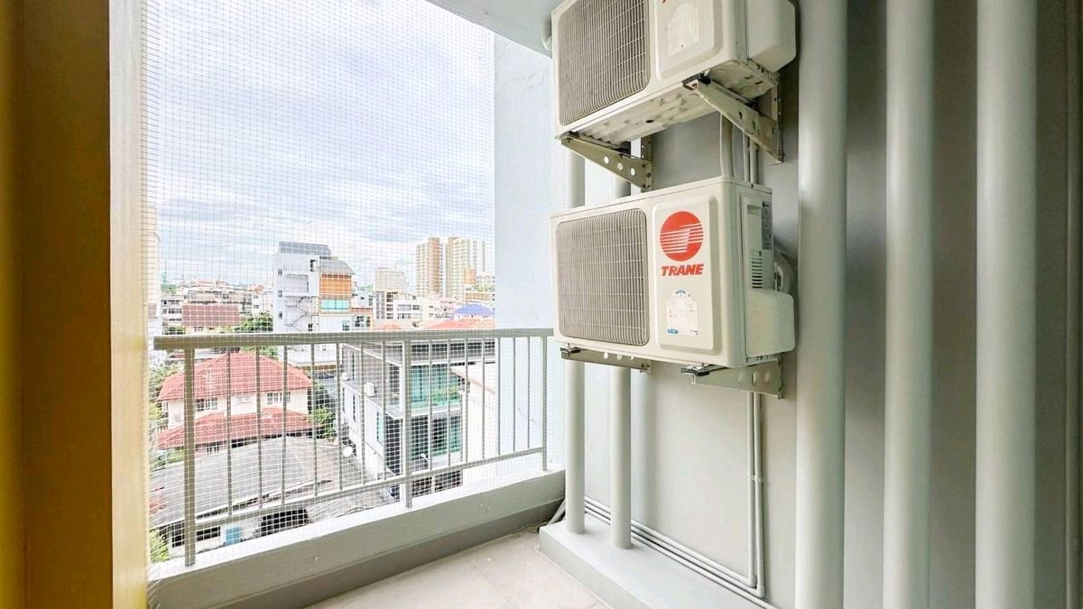 For SaleCondoRatchadapisek, Huaikwang, Suttisan : 💥 Located in a condo but comfortable like a house! Large central room 🚅MRT Huai Khwang just reach 📌 Project: Supalai City Resort-Huai City Resort Ratchada-Huaykwang 🌳