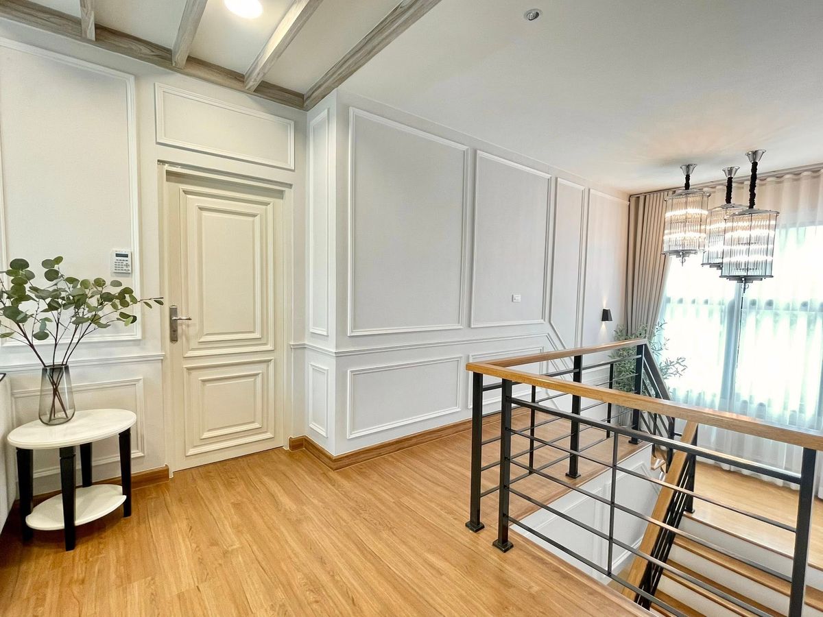 For RentHouseBangna, Bearing, Lasalle : K-6556 for rent! Centro detached house, Bangna, ready to decorate the Style Modern Luxury near Mega Bangna.