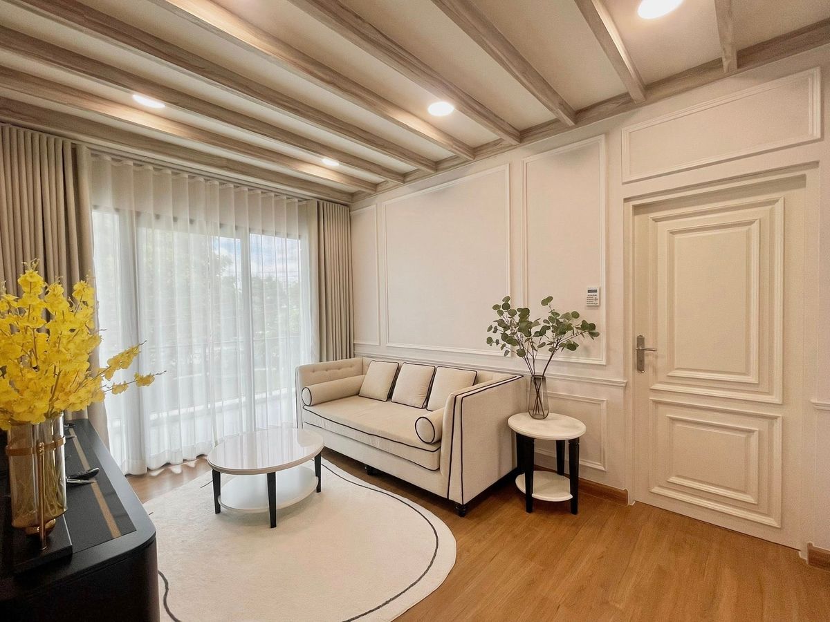 For RentHouseBangna, Bearing, Lasalle : K-6556 for rent! Centro detached house, Bangna, ready to decorate the Style Modern Luxury near Mega Bangna.